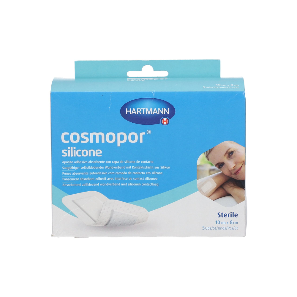 Doppelherz HEI ZIT VIT C+Z 10 St (17) Cosmopor Silic 10X8cm P5 5 St