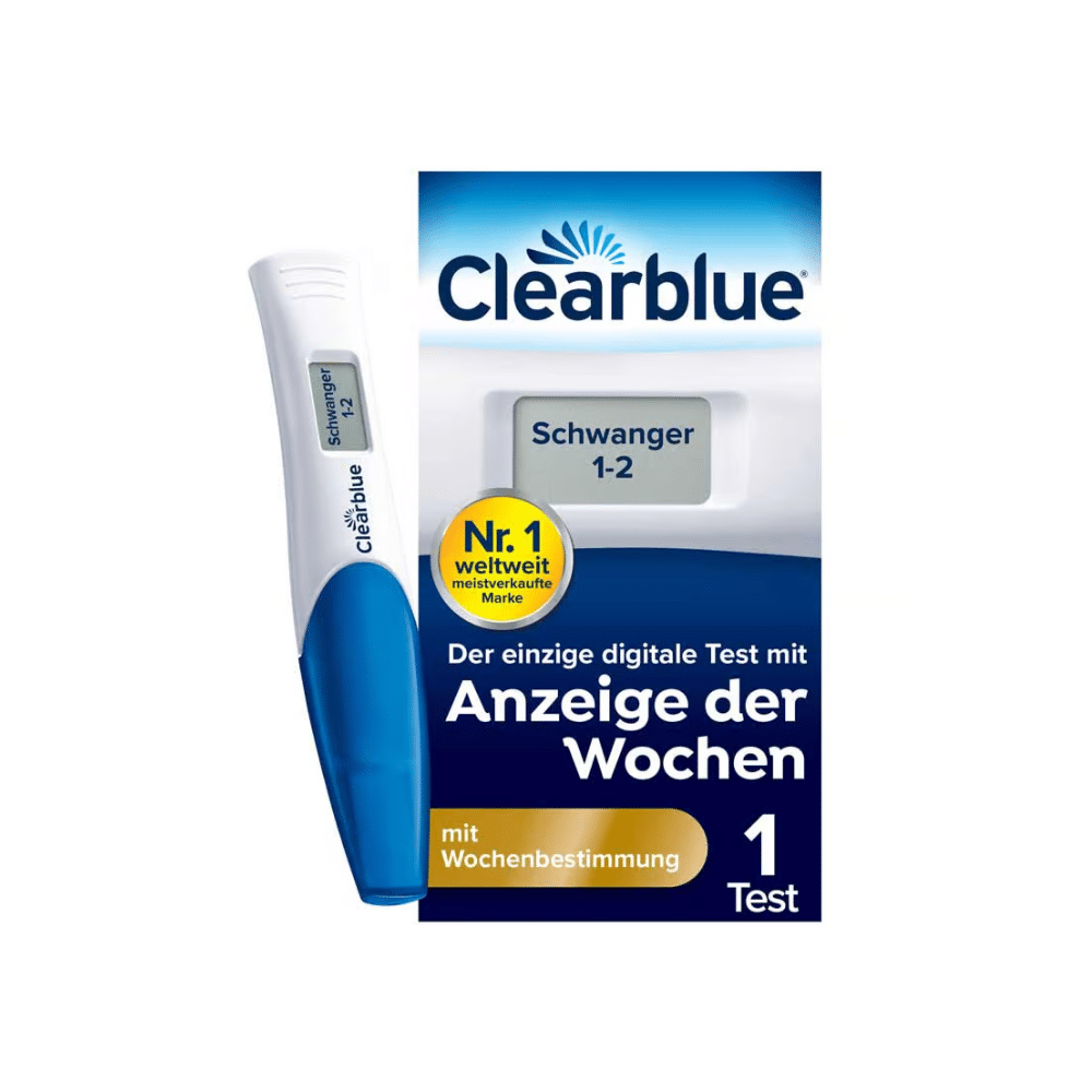 Doppelherz HEI ZIT VIT C+Z 10 St (32) Clearblue Schwang Wochenbe 1 St