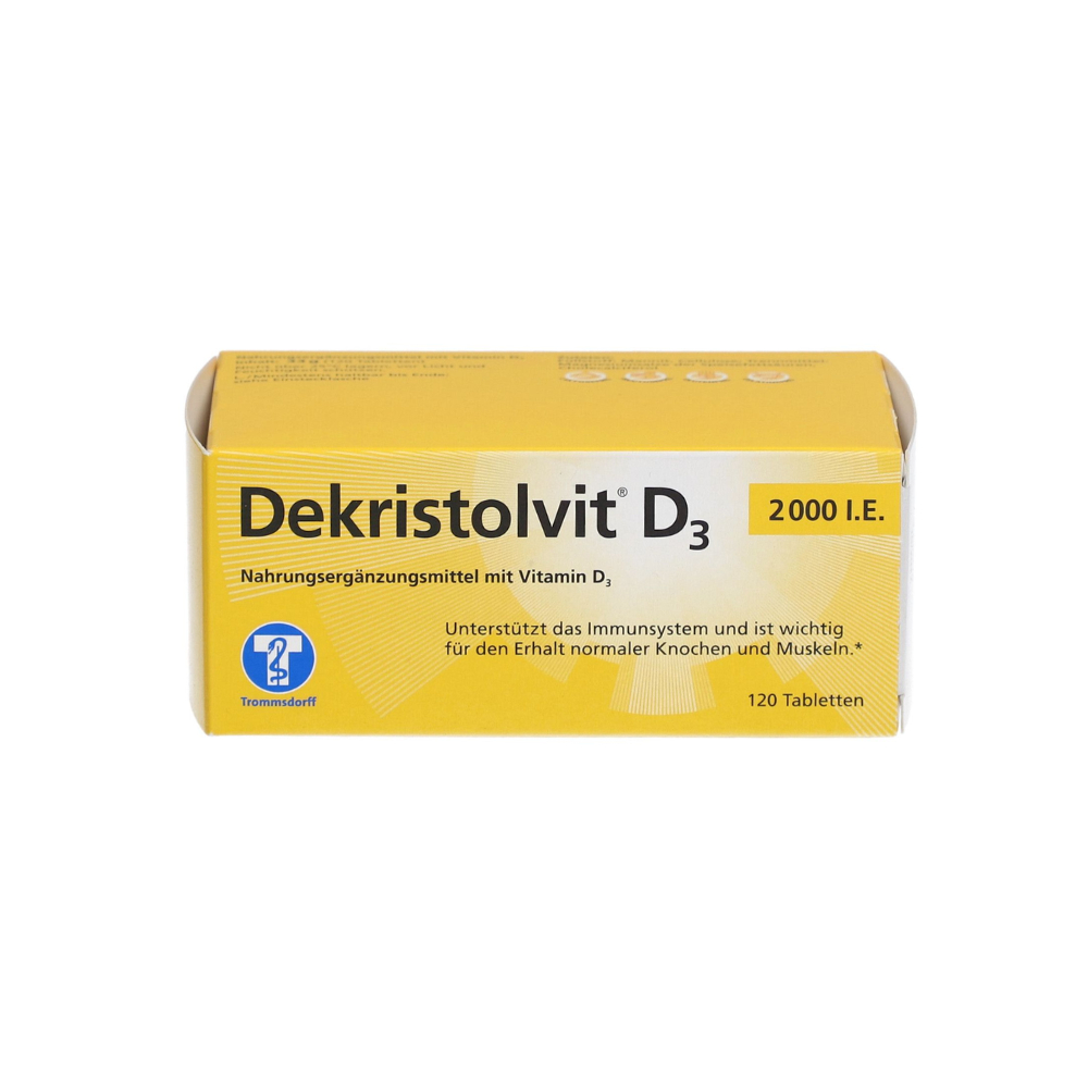 Doppelherz HEI ZIT VIT C+Z 10 St (4) Dekristolvit D3 2000 IE 120 St