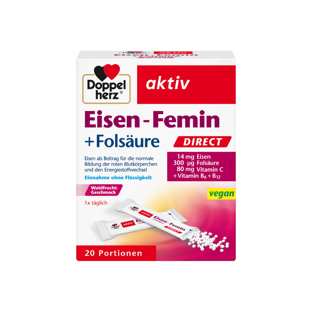 Doppelherz HEI ZIT VIT C+Z 10 St (4) Doppelherz Eisen Femin DIR 20 St
