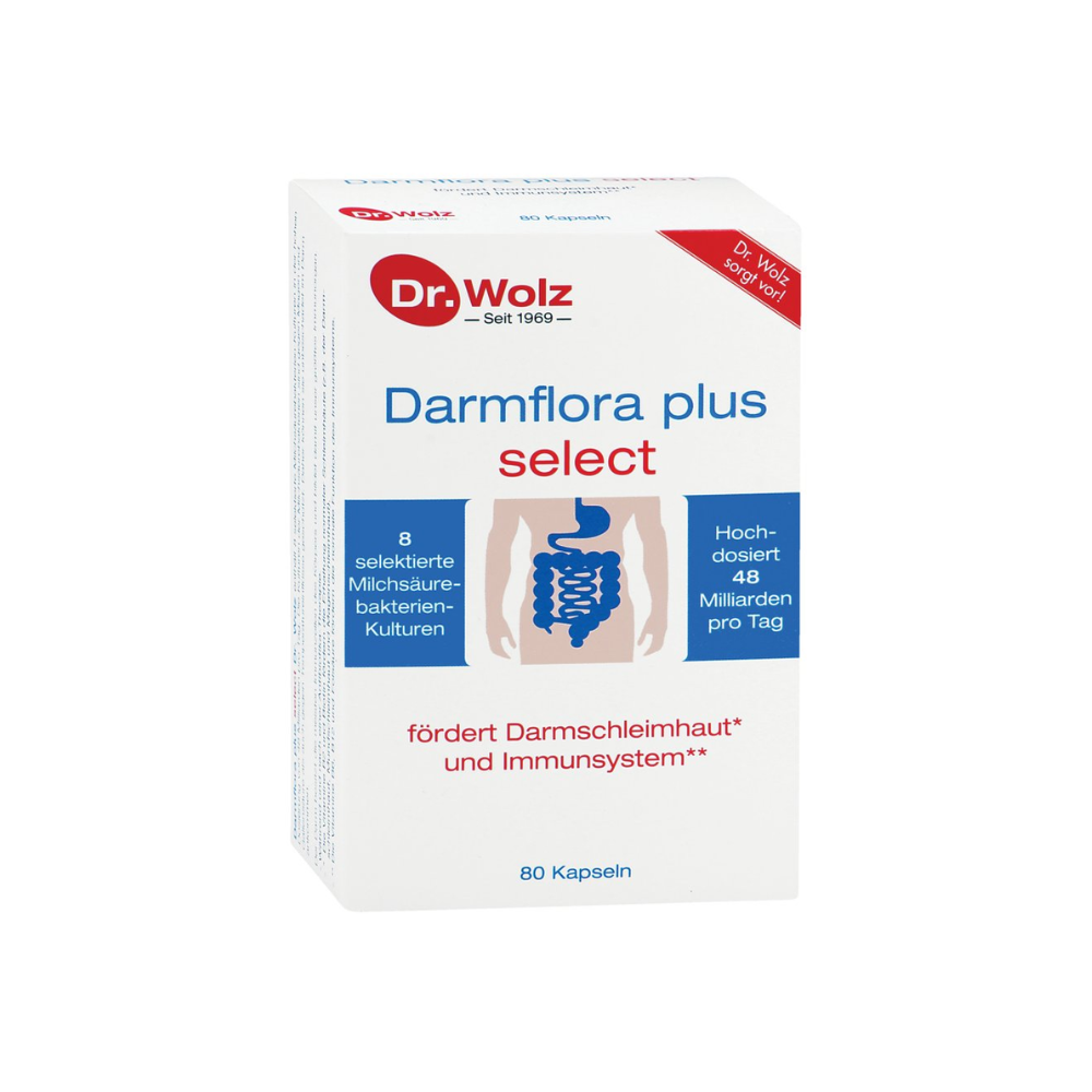 Doppelherz HEI ZIT VIT C+Z 10 St (8) Darmflora Plus Select 80 St
