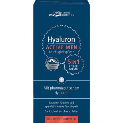 Medipharma Cosmetics Hyaluron Active Men Feuchtigkeitspflege 50 ML