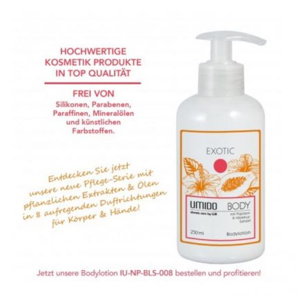 UMIDO Bodylotion Exotic im Spender 250 ml