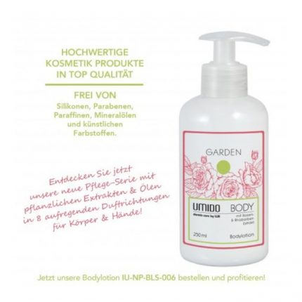 UMIDO Bodylotion Garden im Spender 250 ml