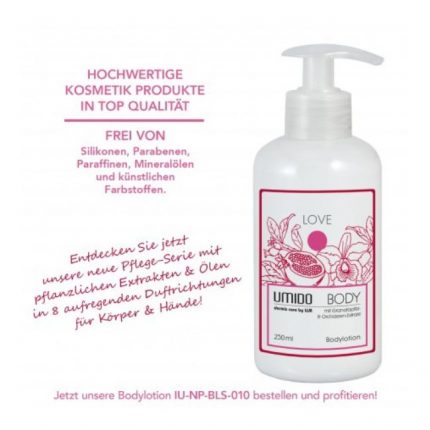 UMIDO Bodylotion Love im Spender 250 ml
