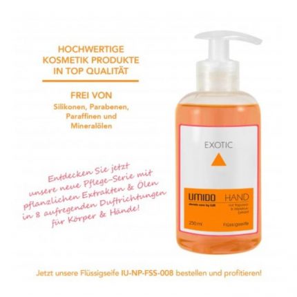 UMIDO Flüssigseife Exotic im Spender 250 ml
