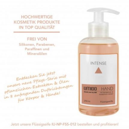 UMIDO Flüssigseife Intense im Spender 250 ml