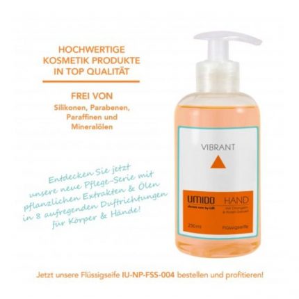 UMIDO Flüssigseife Vibrant im Spender 250 ml
