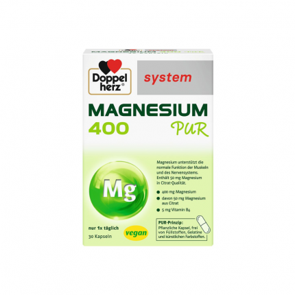 Doppelherz Magn 400 PUR SY 30 St