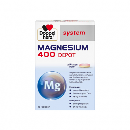 Doppelherz Magn400 CIT SYS 40 St