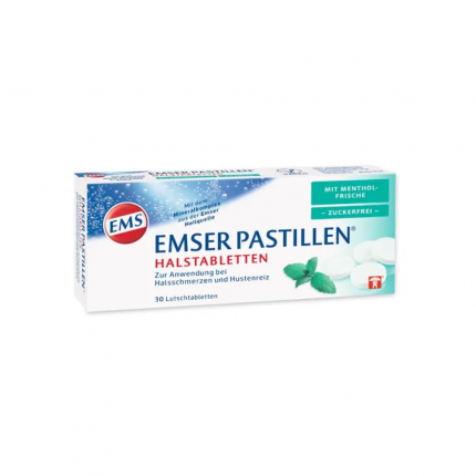 Emser Pastillen Ment FR ZF 30 St