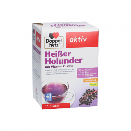 Doppelherz Heisser Holunde 10 St