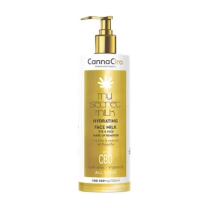 Feuchtigkeitsspendende Make-up-Entferner-Lotion “My Secret Milk” CBD