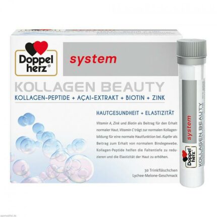 Doppelherz Kollagen Beauty system Trinkfläschchen