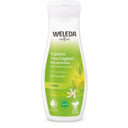 Weleda Express-Feuchtigkeit Körperlotion Citrus
