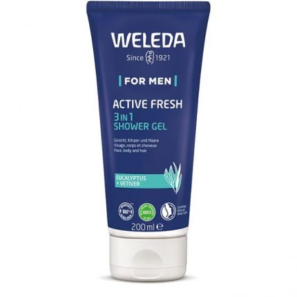 Weleda FOR MEN Active Fresh 3 in1 Shower Gel