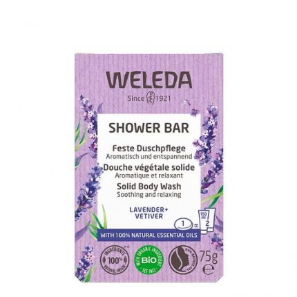 Weleda Feste Duschpflege Lavender+Vetiver
