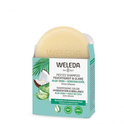 Weleda Festes Shampoo Feuchtigkeit & Glanz