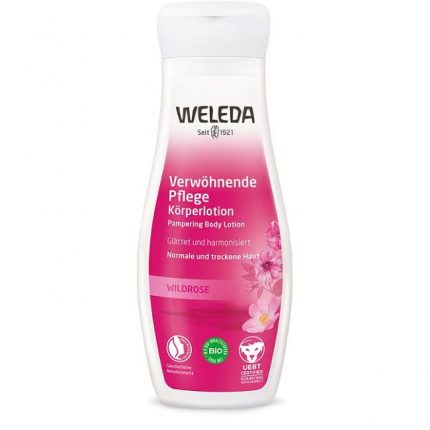 Weleda Verwöhnende Pflege Körperlotion Wildrose